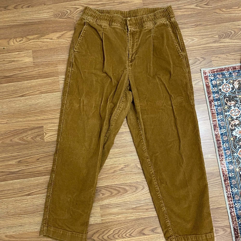 Pumpkin Corduroy Pants